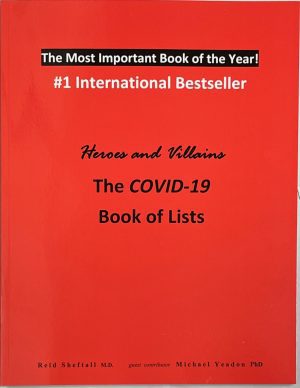 Heroes and Villains- The COVID-19 Book of Lists
