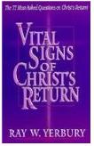 Vital Signs of Christ's Return